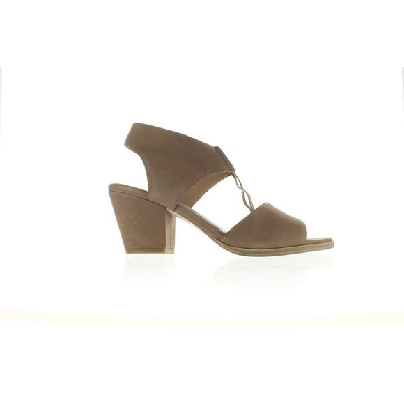 Sandales à Talons Eileen Fisher - Cuir Nubuck Noir - NIB (Neuf Dans Sa Boîte) - Tailles Disponibles